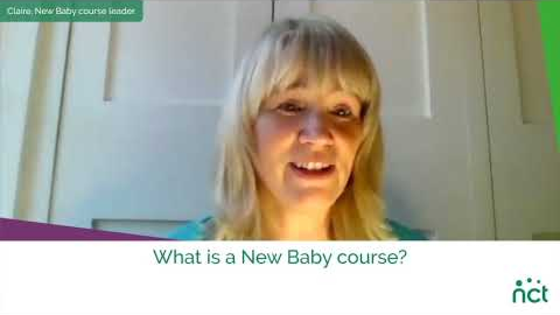 What is an NCT New Baby course?